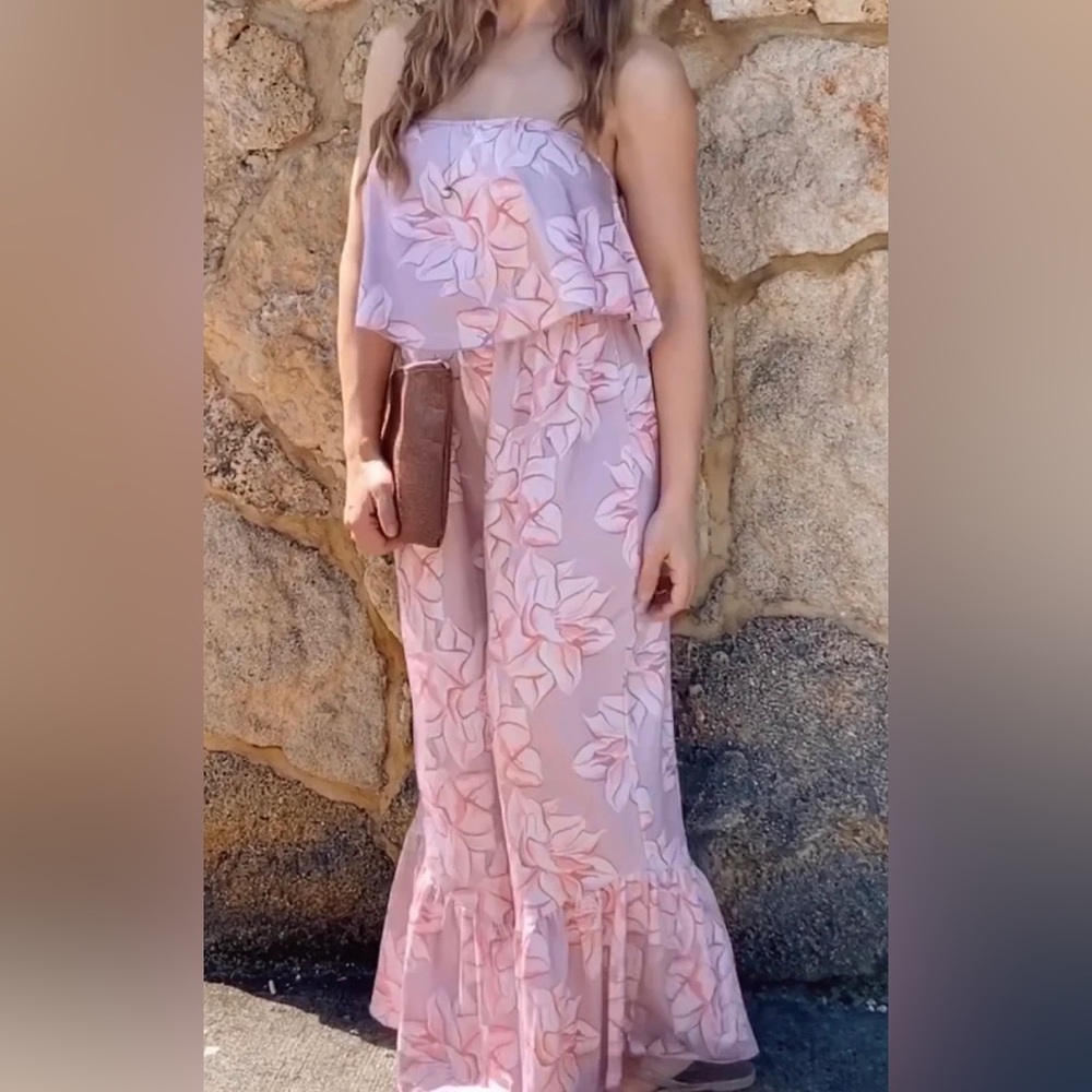 Pohakuhawaii floral jumpsuit